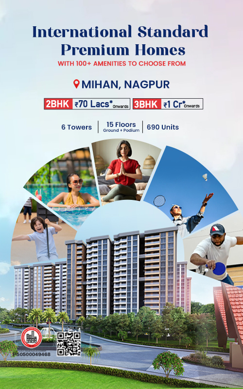 2 & 3 BHK Flats for Sale in Nagpur